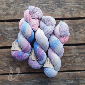 Laflina Lace Garn 678 aurablue